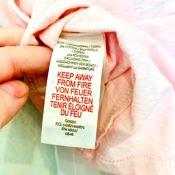 NEW Mini Boden Girls Pink Short Sleeve Bonjour Dog Top Size 5-6Y - Picture 11 of 12